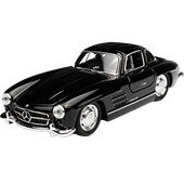 Masinuta die cast Mercedes-Benz 300SL Coupé 1954, scara 1:36, 12.8 cm, negru