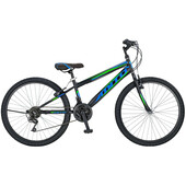 Bicicleta mtb-ht 26   mito oregon, cadru otel, culoare negru verde