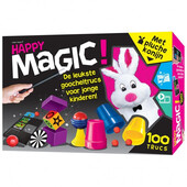 Set primul meu set magic cu iepure Happy Magic XL 100 trucuri