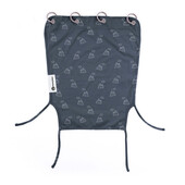 Petite&mars - parasolar textil pentru soare si vant, universal, protectie uv spf40+, potrivit pentru carucioare si scaune auto, gri