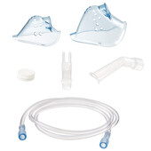 Kit accesorii pentru aparatele de aerosoli Vitammy Gattino, masca pediatrica si adulti, piesa...