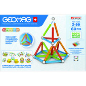 Set de constructie geomag 384, supercolor 60 piese