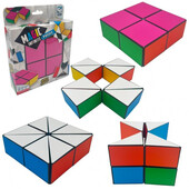 Joc educativ pentru copii finger cub puzzle Magic Infinite Clown Games multicolor