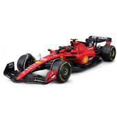 Macheta de colectie masinuta bburago 1/18 ferrari formula racing team #55 carlos sainz