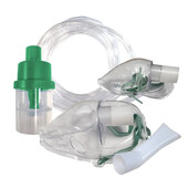 Kit accesorii pentru aparatele de aerosoli Sanity, masca copii si adulti, pahar de nebulizare,...