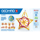 Geomag set magnetic 93 piese classic green line, 273