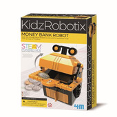 Kit constructie robot - money bank robot, kidz robotix